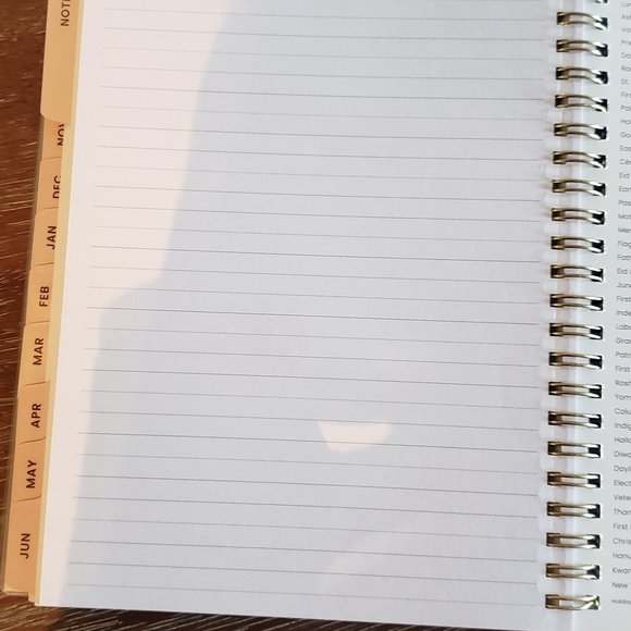 COPY - Color Me Courtney for Blue Sky 2024-25 Weekly/Monthly Planner Notes 8.62… - Picture 11 of 16